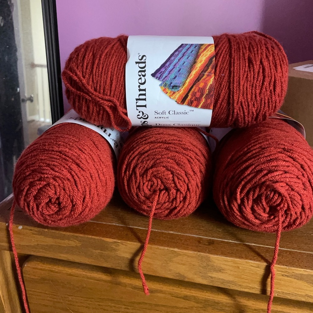 Soft Classic Yarn by Threads color: Clay - Picture 6 of 6